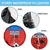 Equatorial Guinea Football Spare Tire Cover Come On Nzalang Nacional - Wonder Print Shop