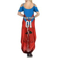 Equatorial Guinea Football Summer Maxi Dress Come On Nzalang Nacional - Wonder Print Shop