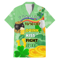 Saint Patrick Day Family Matching Mermaid Dress and Hawaiian Shirt Shamrock To Do List - Wonder Print Shop