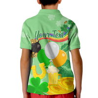 Saint Patrick Day Kid Polo Shirt Shamrock To Do List - Wonder Print Shop