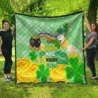 Saint Patrick Day Quilt Shamrock To Do List - Wonder Print Shop