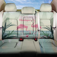 Bonaire Flamingos Back Car Seat Cover Summer Time Beach Concept