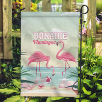Bonaire Flamingos Garden Flag Summer Time Beach Concept