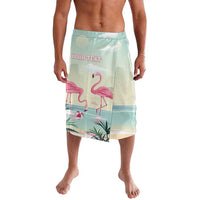 Personalised Bonaire Flamingos Lavalava Summer Time Beach Concept