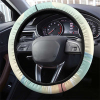 Bonaire Flamingos Steering Wheel Cover Summer Time Beach Concept