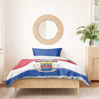 Saint Barthelemy Bedding Set Ouanalao Coat of Arms