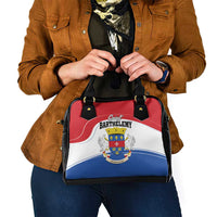 Saint Barthelemy Shoulder Handbag Ouanalao Coat of Arms