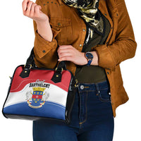 Saint Barthelemy Shoulder Handbag Ouanalao Coat of Arms