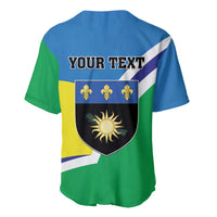 Personalised Guadeloupe Baseball Jersey Gwadloup Simple Style