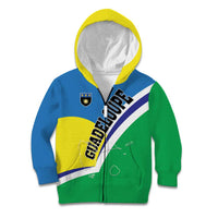 Personalised Guadeloupe Kid Hoodie Gwadloup Simple Style
