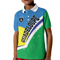 Personalised Guadeloupe Kid Polo Shirt Gwadloup Simple Style