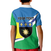 Personalised Guadeloupe Kid Polo Shirt Gwadloup Simple Style