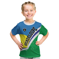 Personalised Guadeloupe Kid T Shirt Gwadloup Simple Style