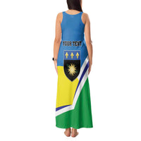 Personalised Guadeloupe Tank Maxi Dress Gwadloup Simple Style