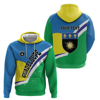 Personalised Guadeloupe Zip Hoodie Gwadloup Simple Style