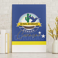 Curacao Canvas Wall Art Pais Korsou Coat of Arms