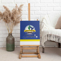 Curacao Canvas Wall Art Pais Korsou Coat of Arms