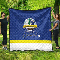 Curacao Quilt Pais Korsou Coat of Arms