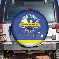 Curacao Spare Tire Cover Pais Korsou Coat of Arms