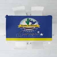 Curacao Tablecloth Pais Korsou Coat of Arms