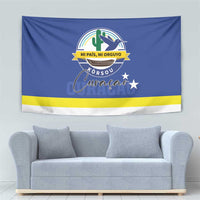 Curacao Tapestry Pais Korsou Coat of Arms