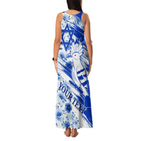 Israel Independence Day Family Matching Tank Maxi Dress and Hawaiian Shirt Hoopoe Bird With Magen David - Wonder Print Shop