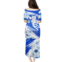 Israel Independence Day Puletasi Hoopoe Bird With Magen David - Wonder Print Shop