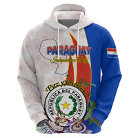 Paraguay Independence Day Hoodie Passion Flower Vintage Antique Naduti - Wonder Print Shop