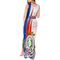 Paraguay Independence Day Tank Maxi Dress Passion Flower Vintage Antique Naduti - Wonder Print Shop