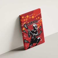 Canada Lacrosse Canvas Wall Art National Summer Sport