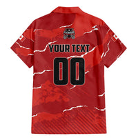 Custom Canada Lacrosse Family Matching Mermaid Dress and Hawaiian Shirt National Summer Sport