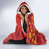 Canada Lacrosse Hooded Blanket National Summer Sport