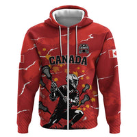 Custom Canada Lacrosse Hoodie National Summer Sport