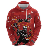 Custom Canada Lacrosse Hoodie National Summer Sport
