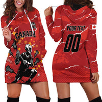 Custom Canada Lacrosse Hoodie Dress National Summer Sport