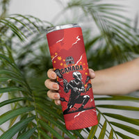 Custom Canada Lacrosse Skinny Tumbler National Summer Sport