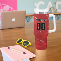 Custom Canada Lacrosse Tumbler With Handle National Summer Sport