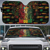 The Bahamas One Love Reggae Lion Auto Sun Shade Caribbean Reggae Spirit