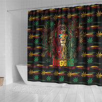 The Bahamas One Love Reggae Lion Shower Curtain Caribbean Reggae Spirit