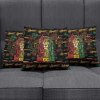 Barbados One Love Reggae Lion Pillow Cover Caribbean Reggae Spirit