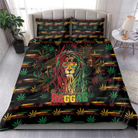 Dominica One Love Reggae Lion Bedding Set Caribbean Reggae Spirit