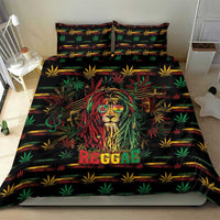 Dominica One Love Reggae Lion Bedding Set Caribbean Reggae Spirit