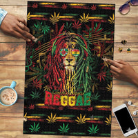 Dominica One Love Reggae Lion Puzzle Caribbean Reggae Spirit