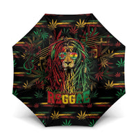 Dominica One Love Reggae Lion Umbrella Caribbean Reggae Spirit