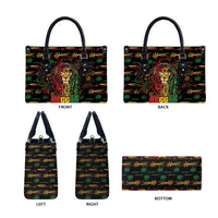 Guyana One Love Reggae Lion Leather Bag Caribbean Reggae Spirit