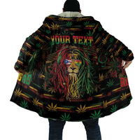 Personalized Puerto Rico One Love Reggae Lion Cloak Caribbean Reggae Spirit