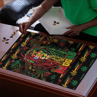 Puerto Rico One Love Reggae Lion Puzzle Caribbean Reggae Spirit