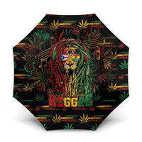 Puerto Rico One Love Reggae Lion Umbrella Caribbean Reggae Spirit
