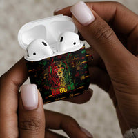 Trinidad and Tobago One Love Reggae Lion AirPods Case Caribbean Reggae Spirit