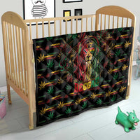 Trinidad and Tobago One Love Reggae Lion Quilt Caribbean Reggae Spirit